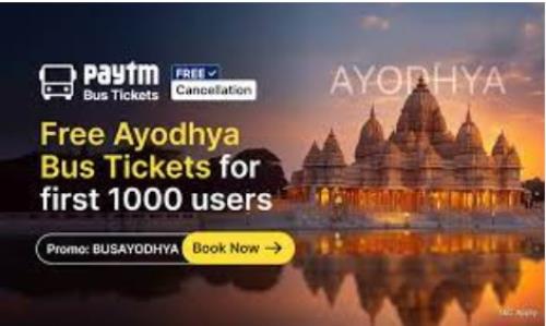 Paytm announces mega offer for devotees traveling to Ayodhya